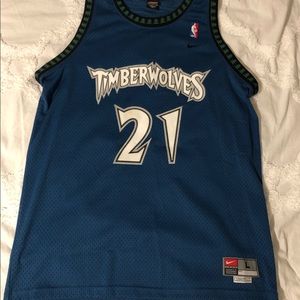 Kevin Garnett #21 Minnesota Timberwolves jersey
